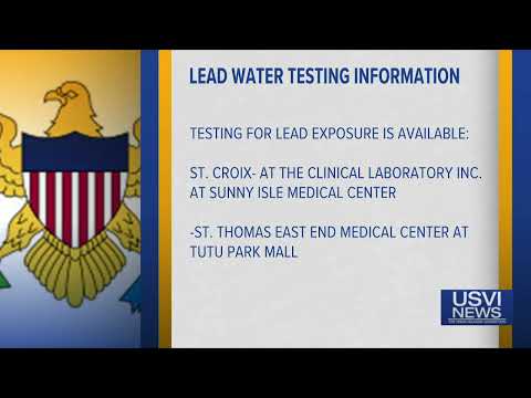 Updates on High Lead Levels in Water; Lead Exposure Testing Available