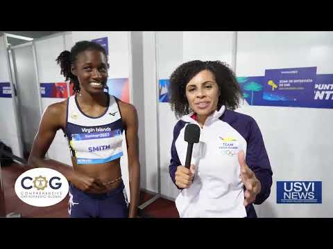 Team Virgin Islands Competes in Track and Field at 2023 Pan American Games