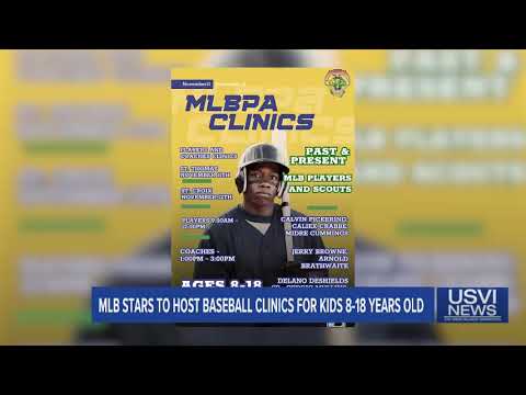 MLB Stars to Host Baseball Clinics for Kids 8-18 Years Old