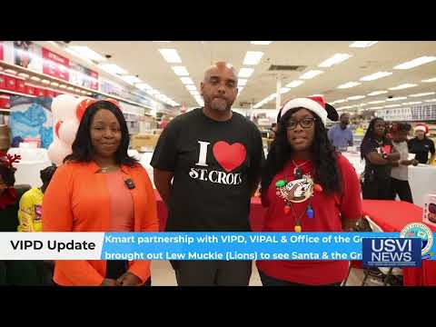 Kmart Partnership Brings out Lew Muckle to See Santa and Grinch