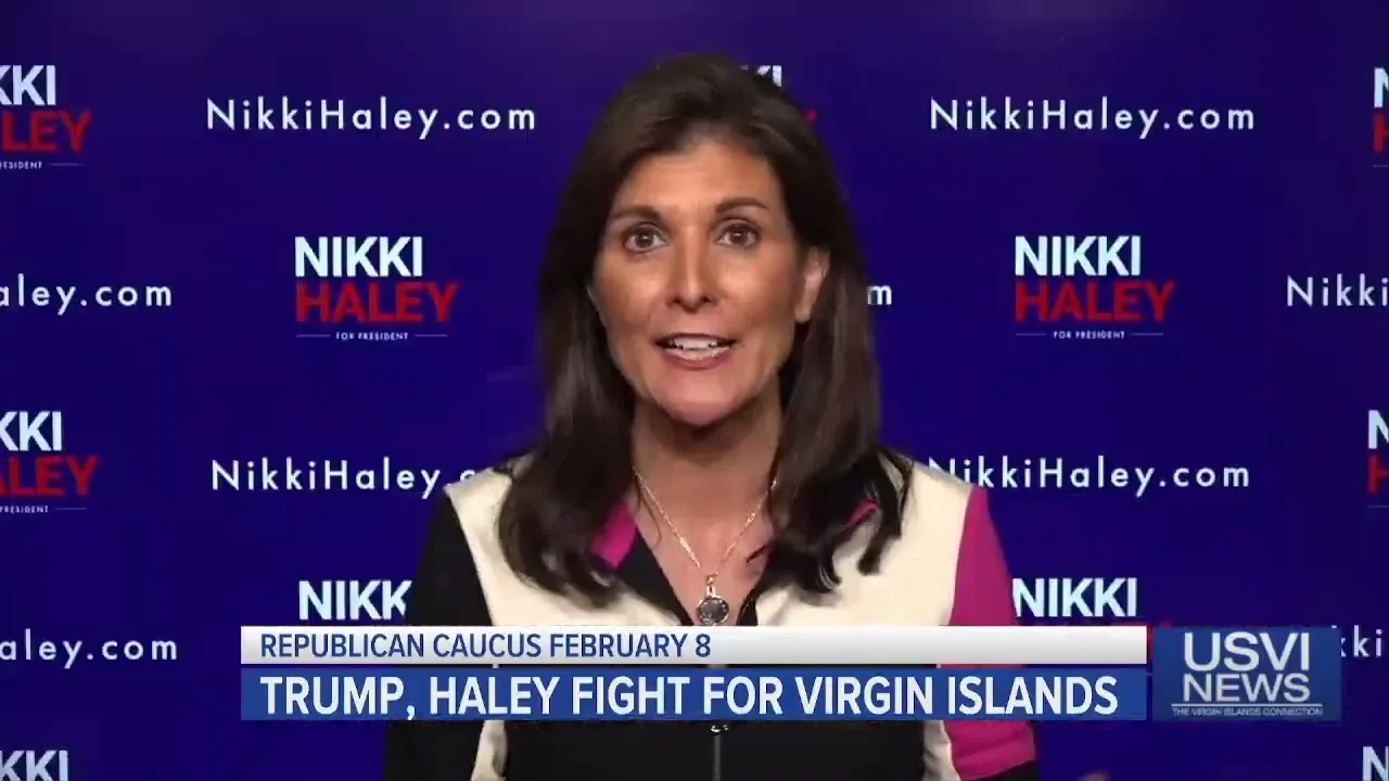 Trump, Haley Fight for Virgin Islands