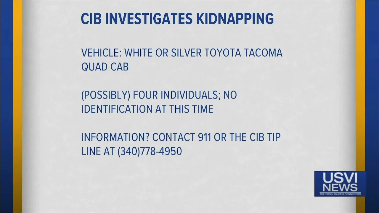 Police Look to Identify Suspects in Kidnapping