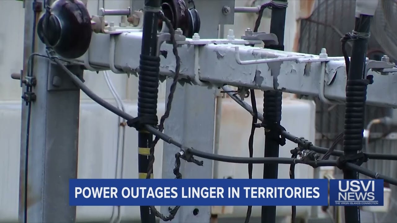 Power Outages Linger in Territories