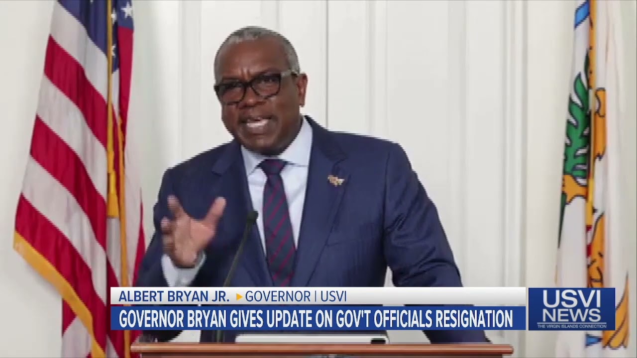 Gov. Bryan Gives Update on Resignation of Officials