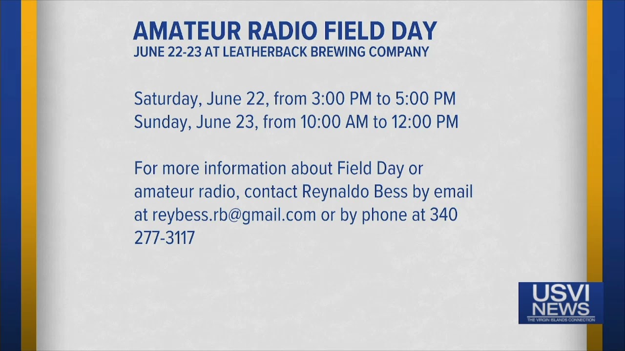 Amateur Radio Field Day this Weekend at Leatherback Brewing Company