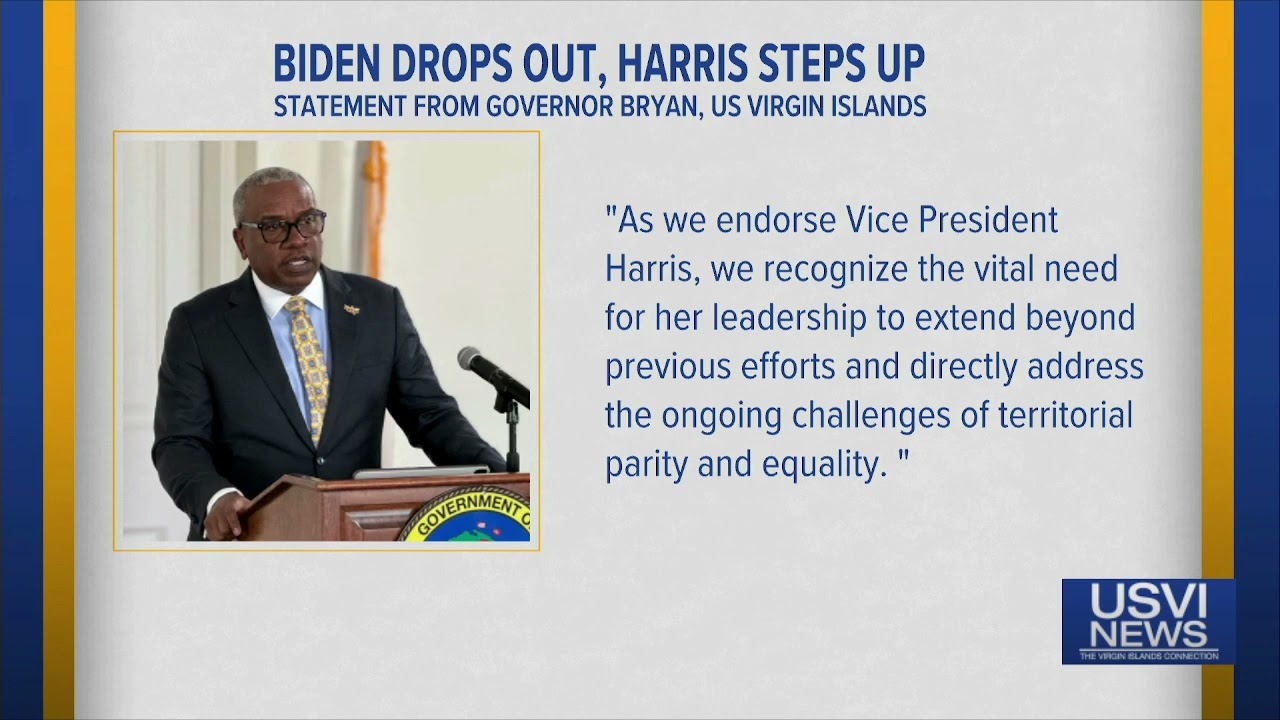 Governor Reacts to Biden Dropping out of Presidential Race