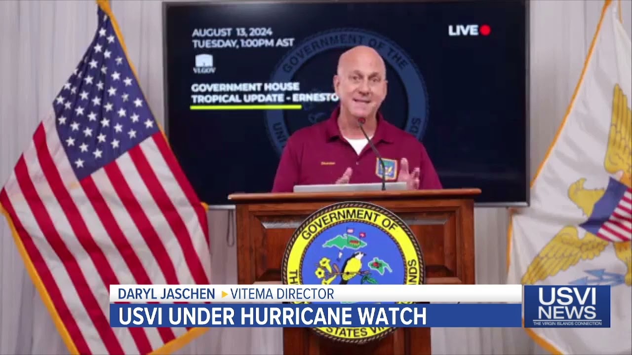 USVI Prepares for Ernesto