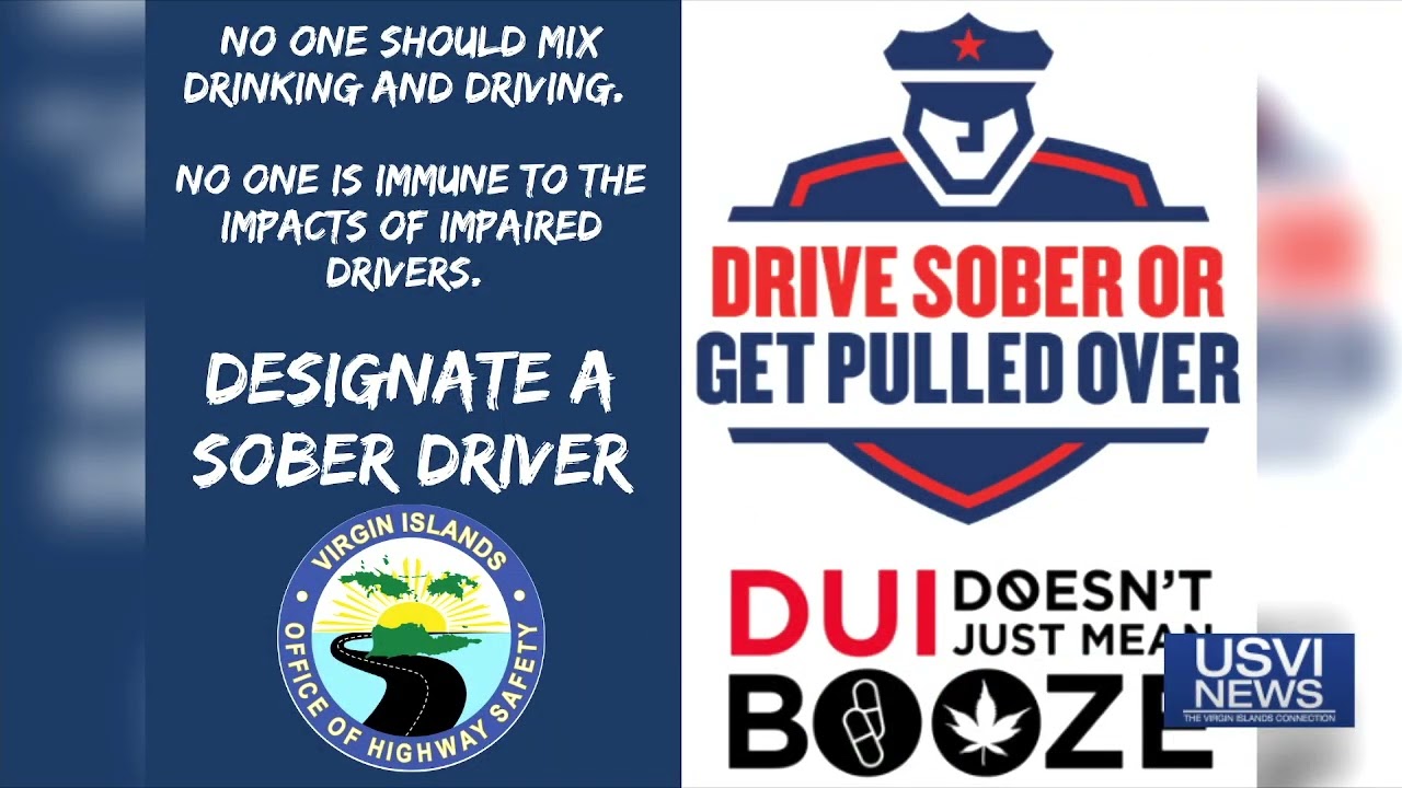 Office of Highway Safety Reminds Virgin Islands to Drive Sober