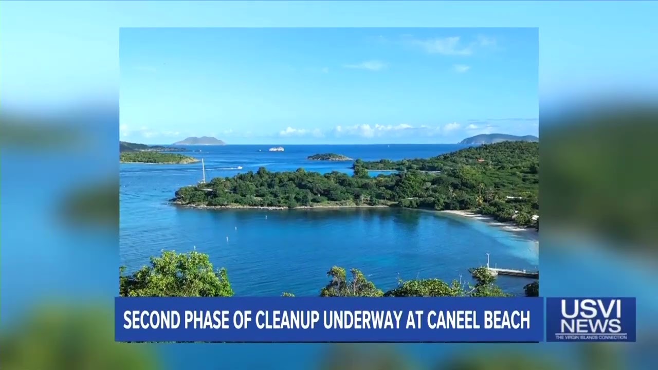 Second Phase of Cleanup Underway at Caneel Beach