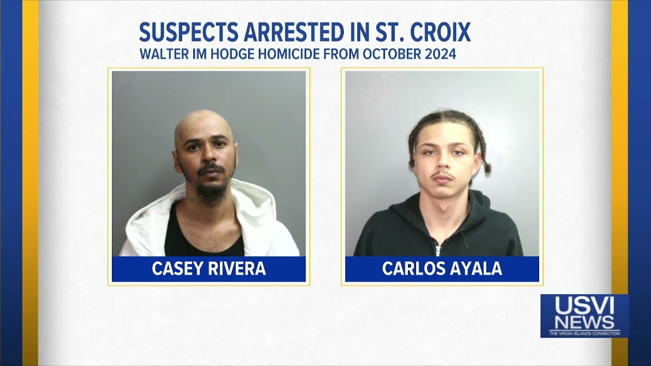 2 Suspects Arrested in St. Croix Homicide from October