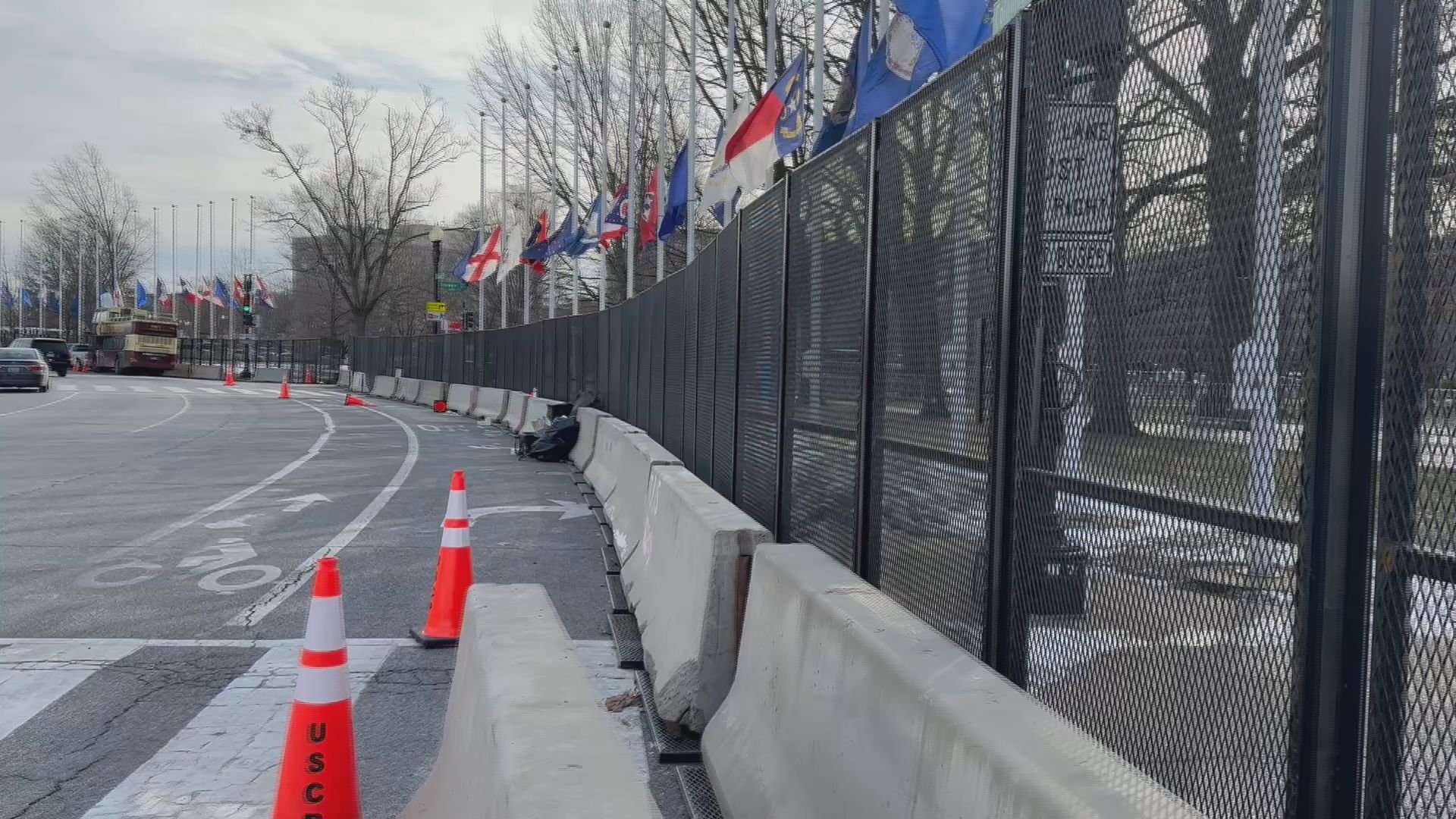 D.C. Begins to Remove Fencing, Barriers Following Inauguration