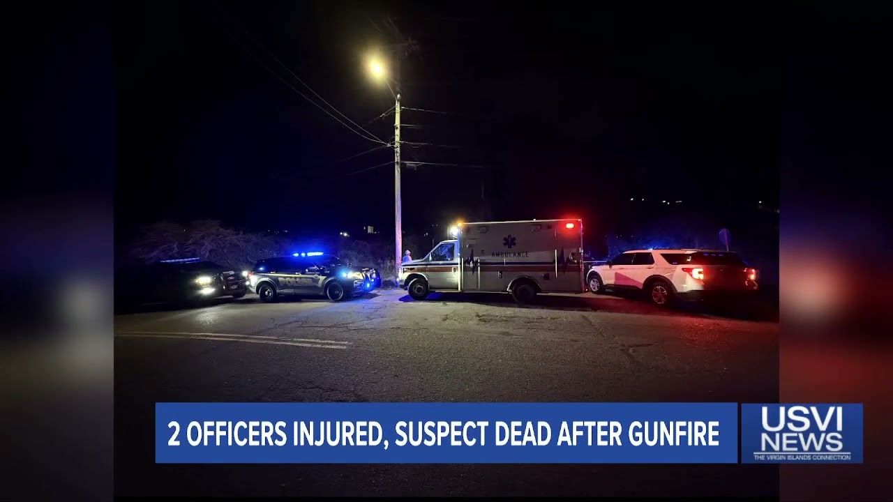 2 Officers Injured, Suspect Dead after Gunfire