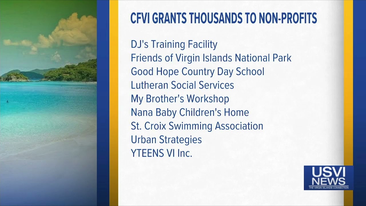 CFVI Grants Thousands to Nonprofits