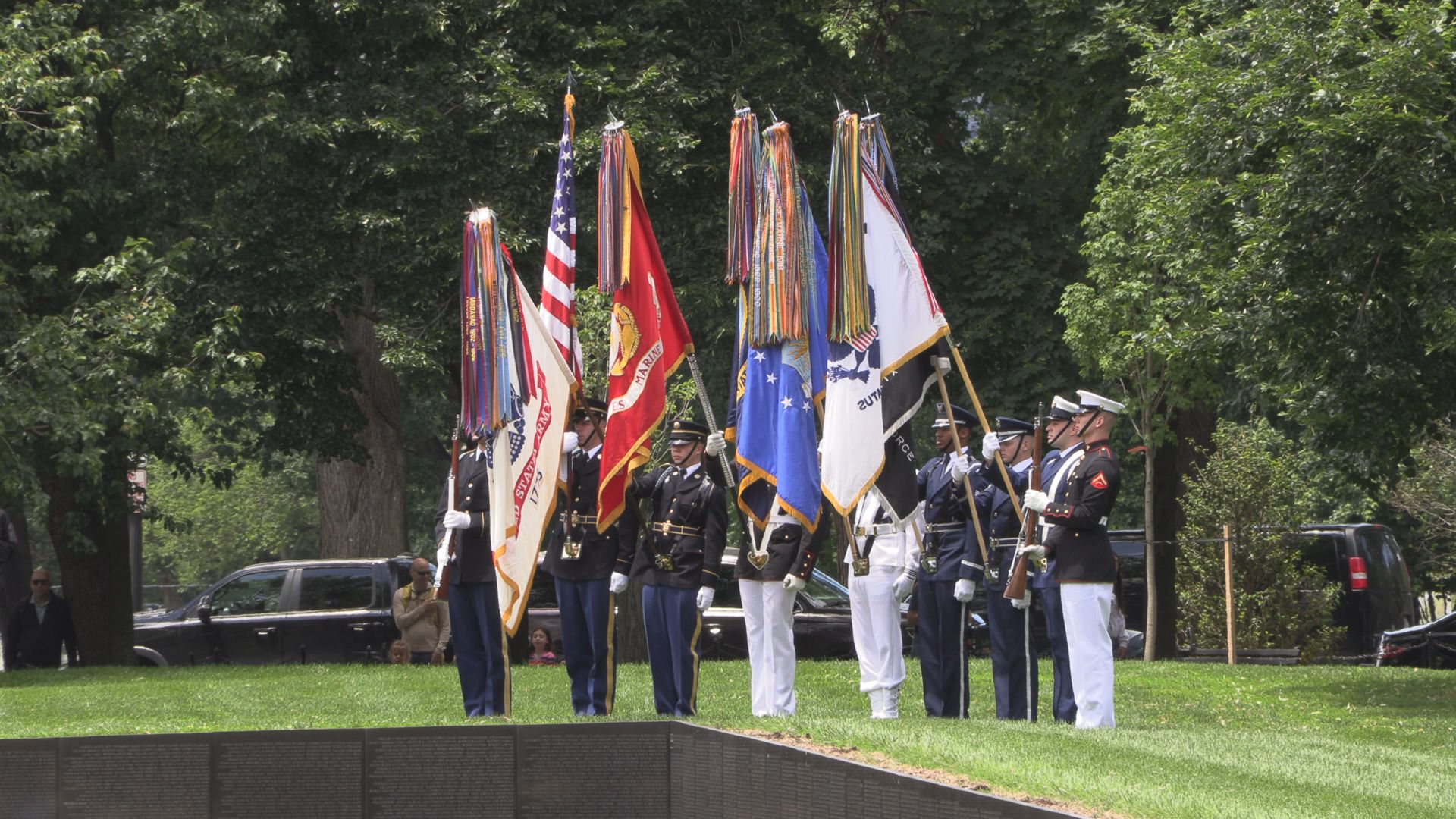 Vietnam Veterans Honor Service Members for Memorial Day