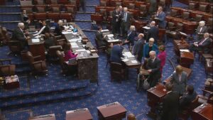 Senate Republicans Urge Patience with President’s Tariff Plans