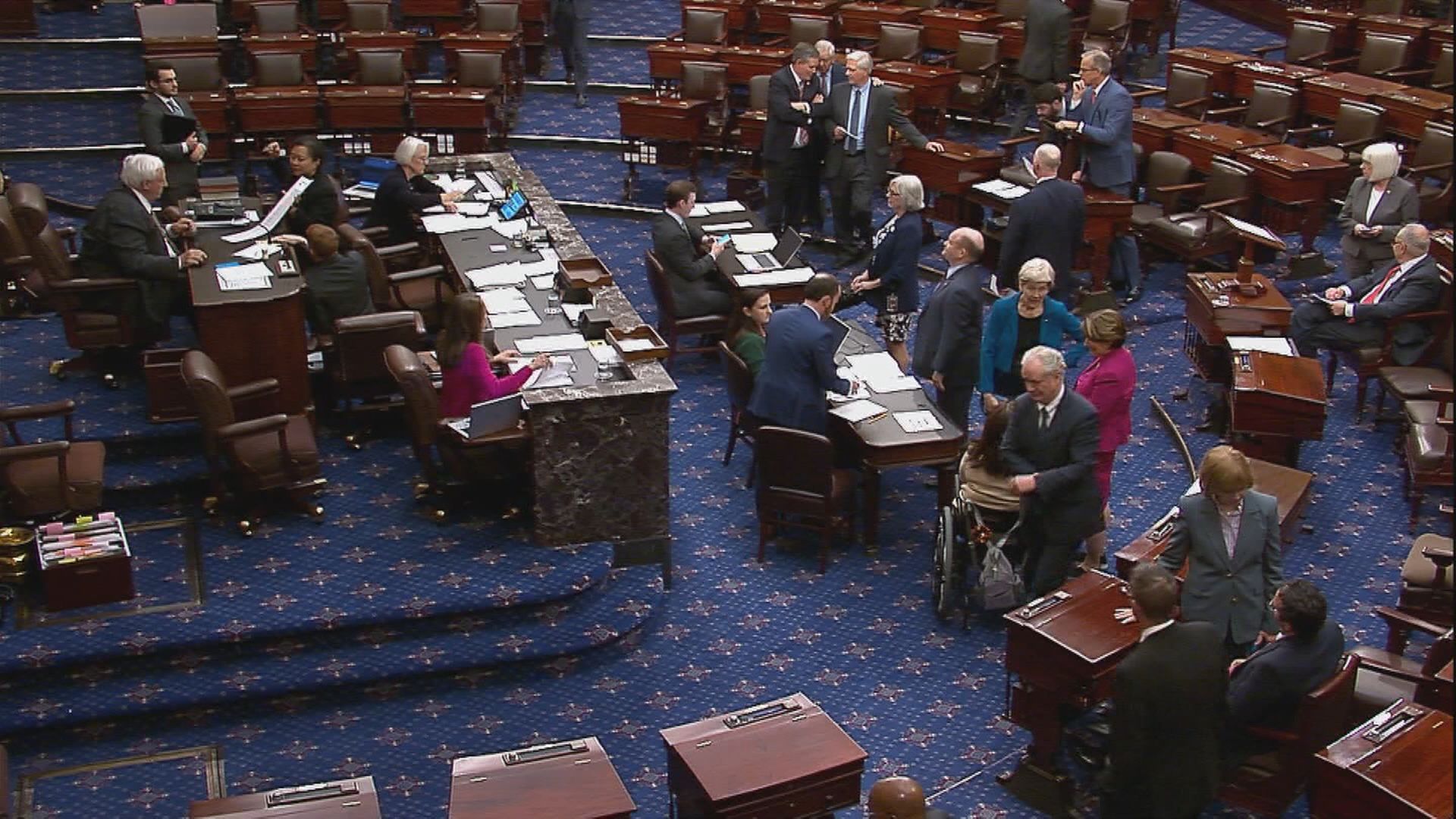 Senate Republicans Urge Patience with President’s Tariff Plans