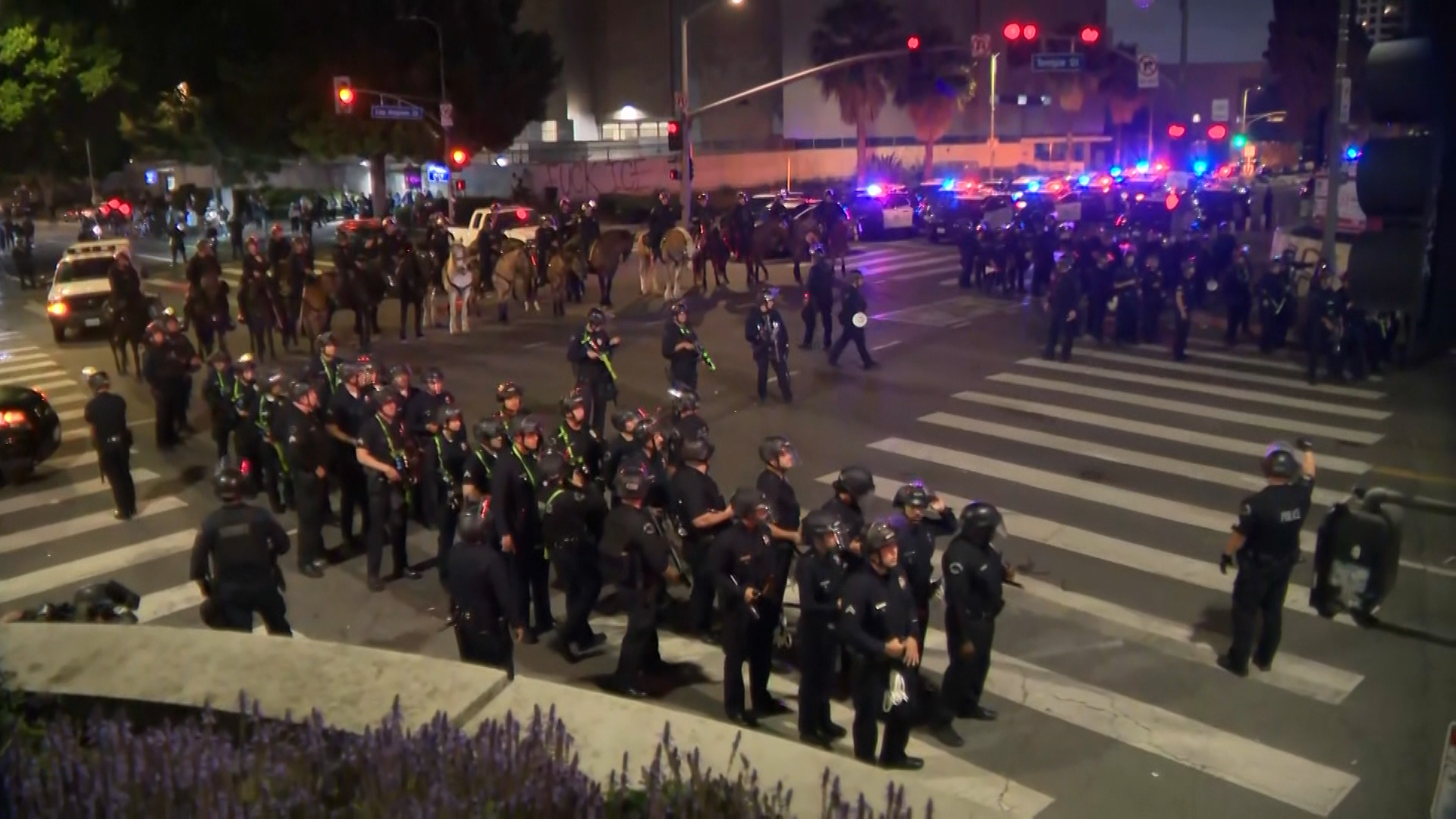 President Trump, Gov. Newsom Spar Over Federal Response as Immigration Protests Break Out Across U.S.