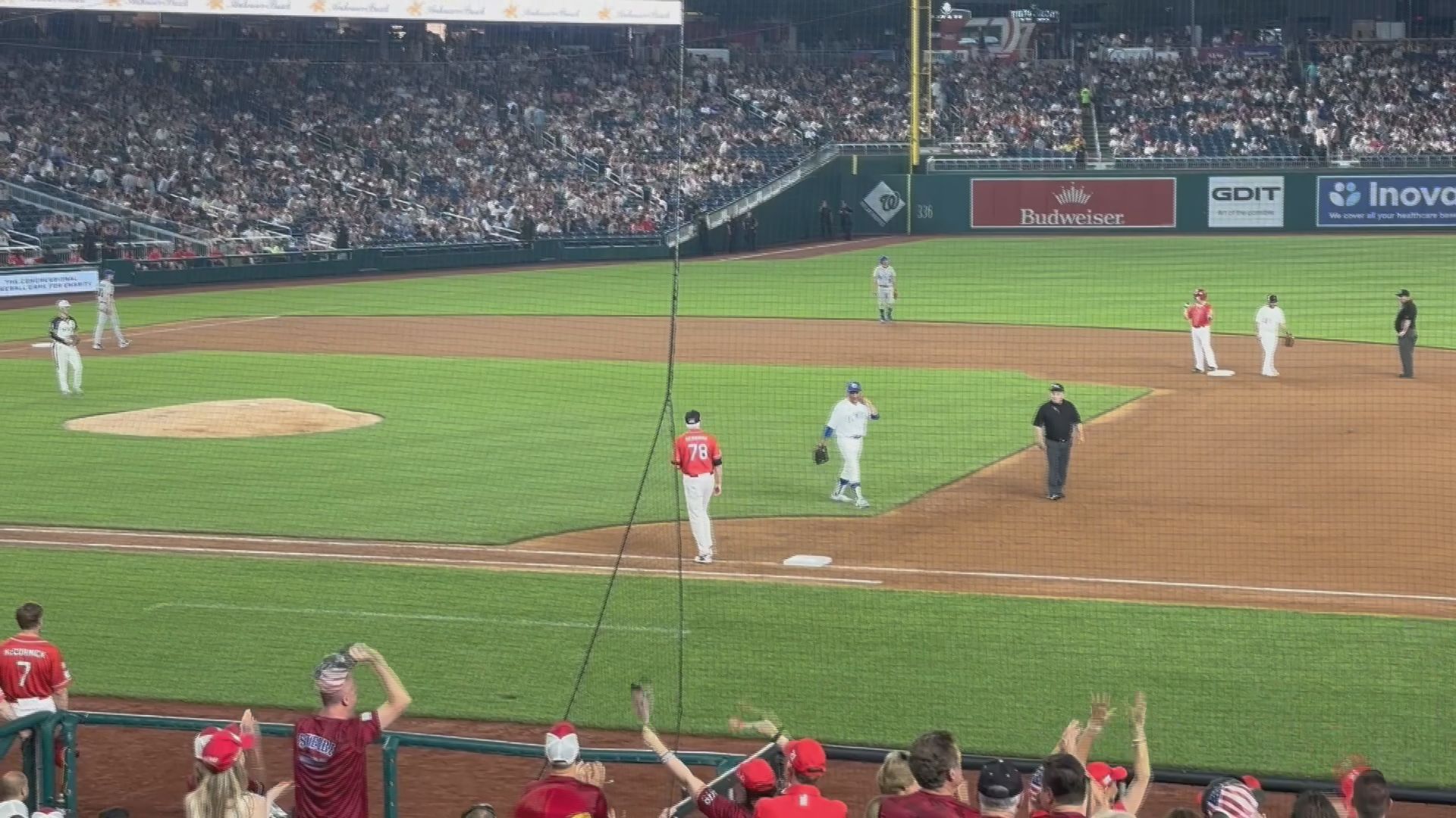 Republicans Defeat Democrats in Annual Congressional Charity Baseball Game