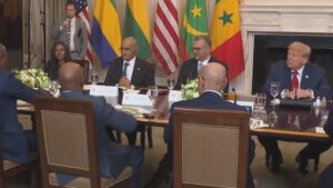 As China Tries to Expand Influence in Africa, Trump Meets with Western African Leaders