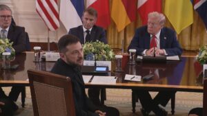 Trump, Zelenskyy and European Leaders Focus on Security Guarantees, Ending War in Ukraine
