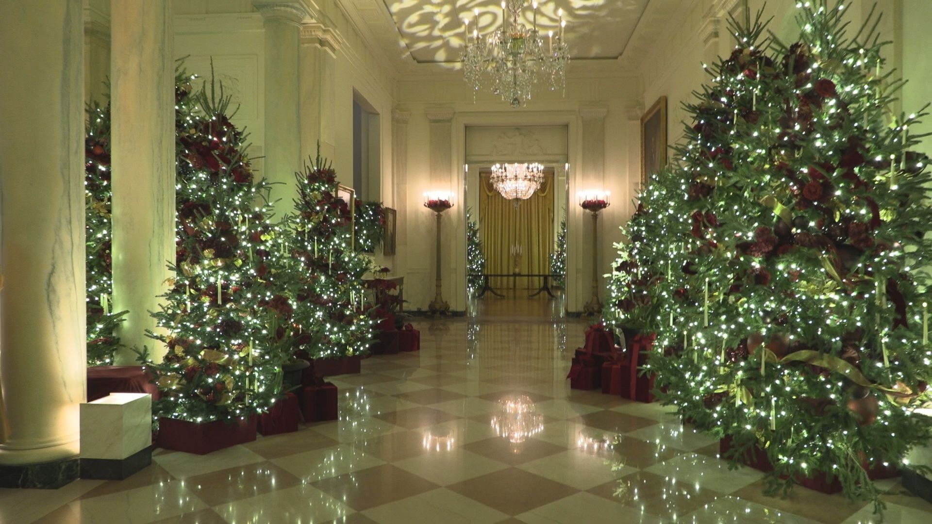 White House Christmas Decorations Through the Years