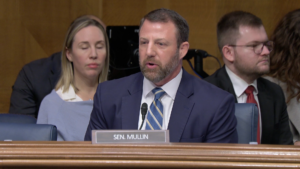 Mullin DHS Nomination Advances Out of Committee After Key Democratic Vote