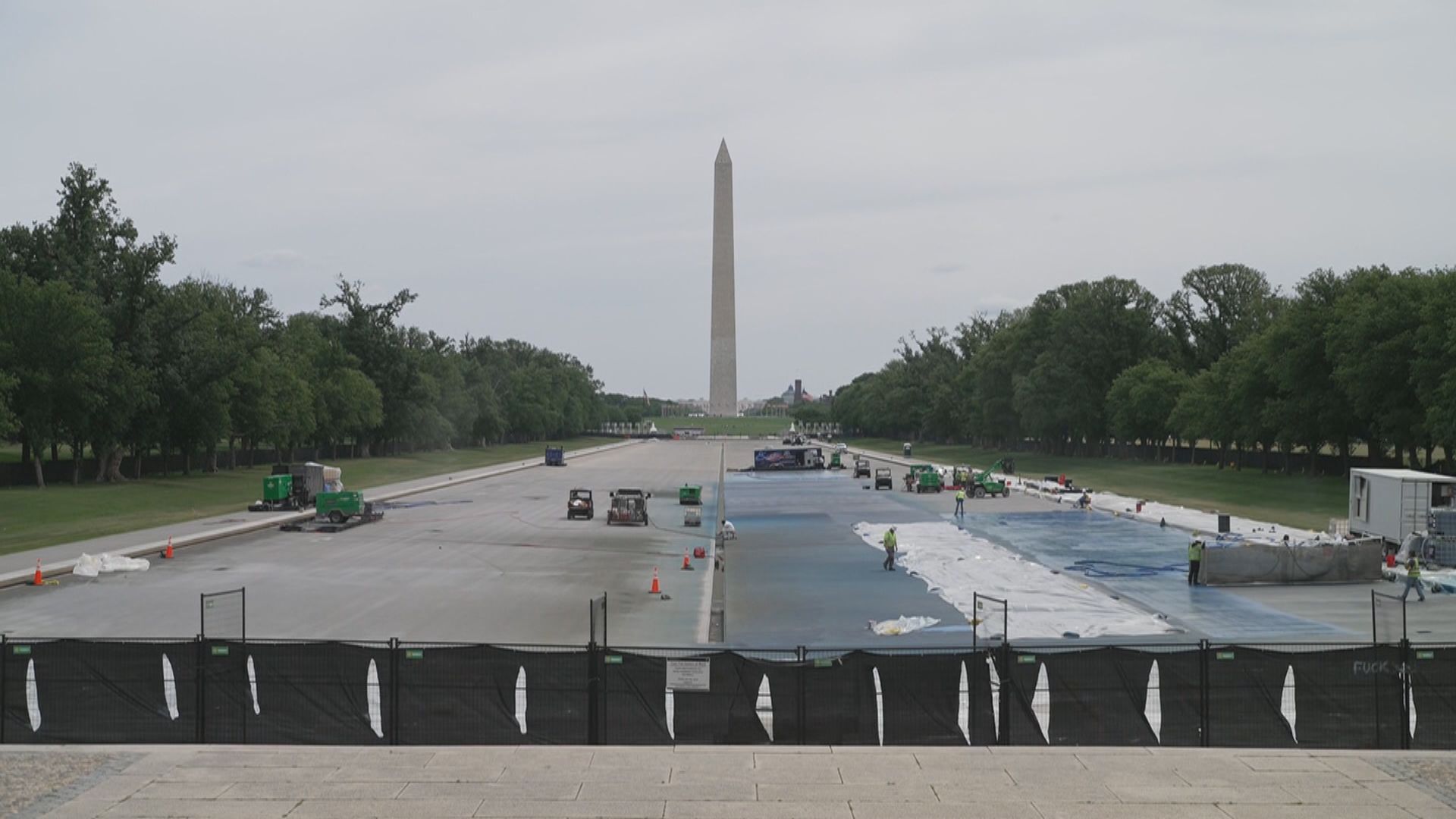 DC Visitors have Mixed Feelings towards Trump’s Reflecting Pool Renovation
