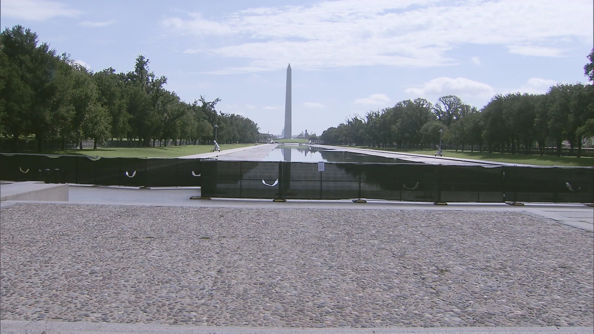 Trump Acknowledges Contractor Error in Reflecting Pool Renovations and Still Claims Vandals Damaged Pool
