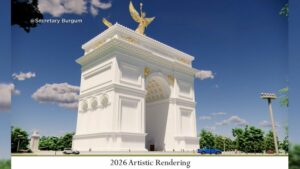 Trump Reveals Plans to make Proposed Arch a “Military Complex”