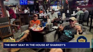 The Best Seat in the House at Sharkey’s